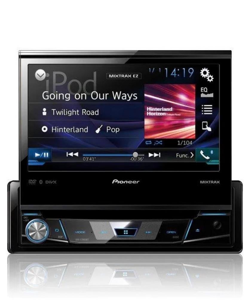 Autoradio klapscherm Pioneer AVH-X7800BT, Auto diversen, Autoradio's, Ophalen, Zo goed als nieuw