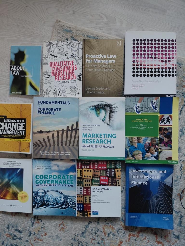 Studieboeken International Business Administration (IBA), Ophalen of Verzenden, Beta, Zo goed als nieuw, HBO