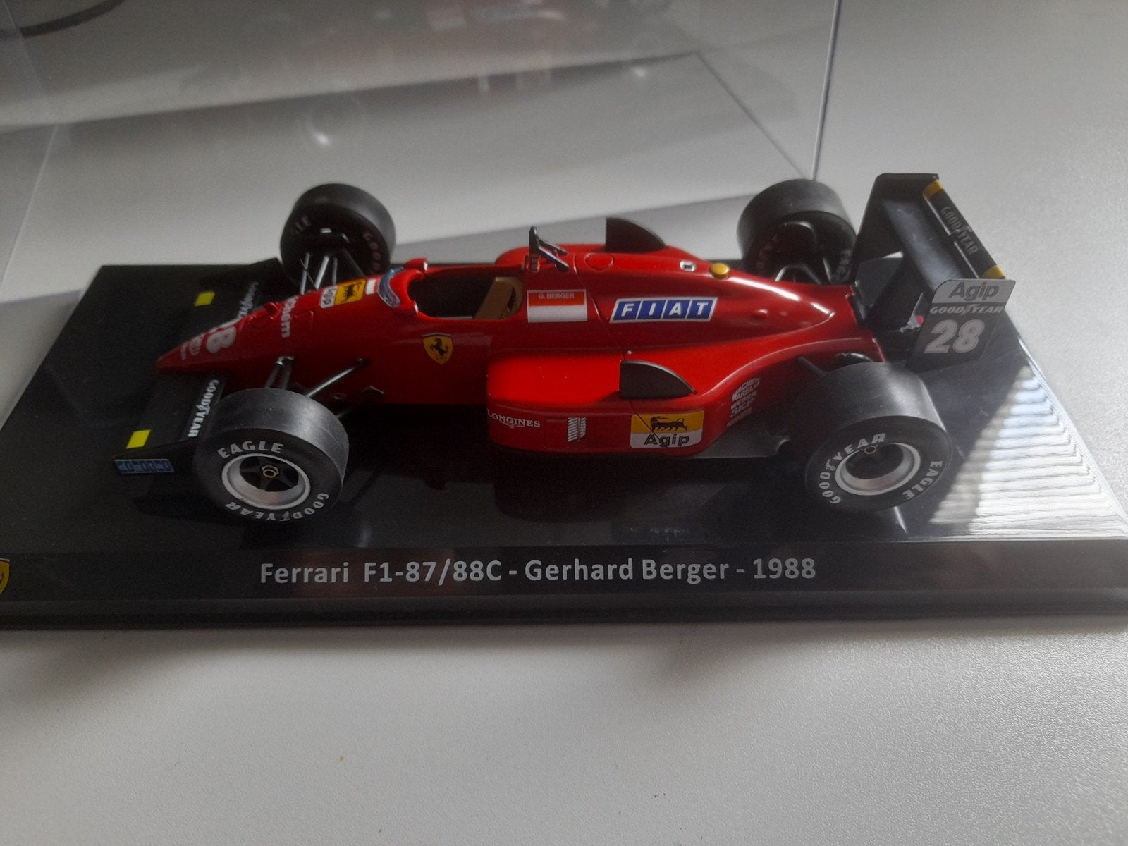 Ferrari F1-87/88C Gerhard Berger NIEUW!, Ophalen of Verzenden, Zo goed als nieuw, Auto, Overige merken