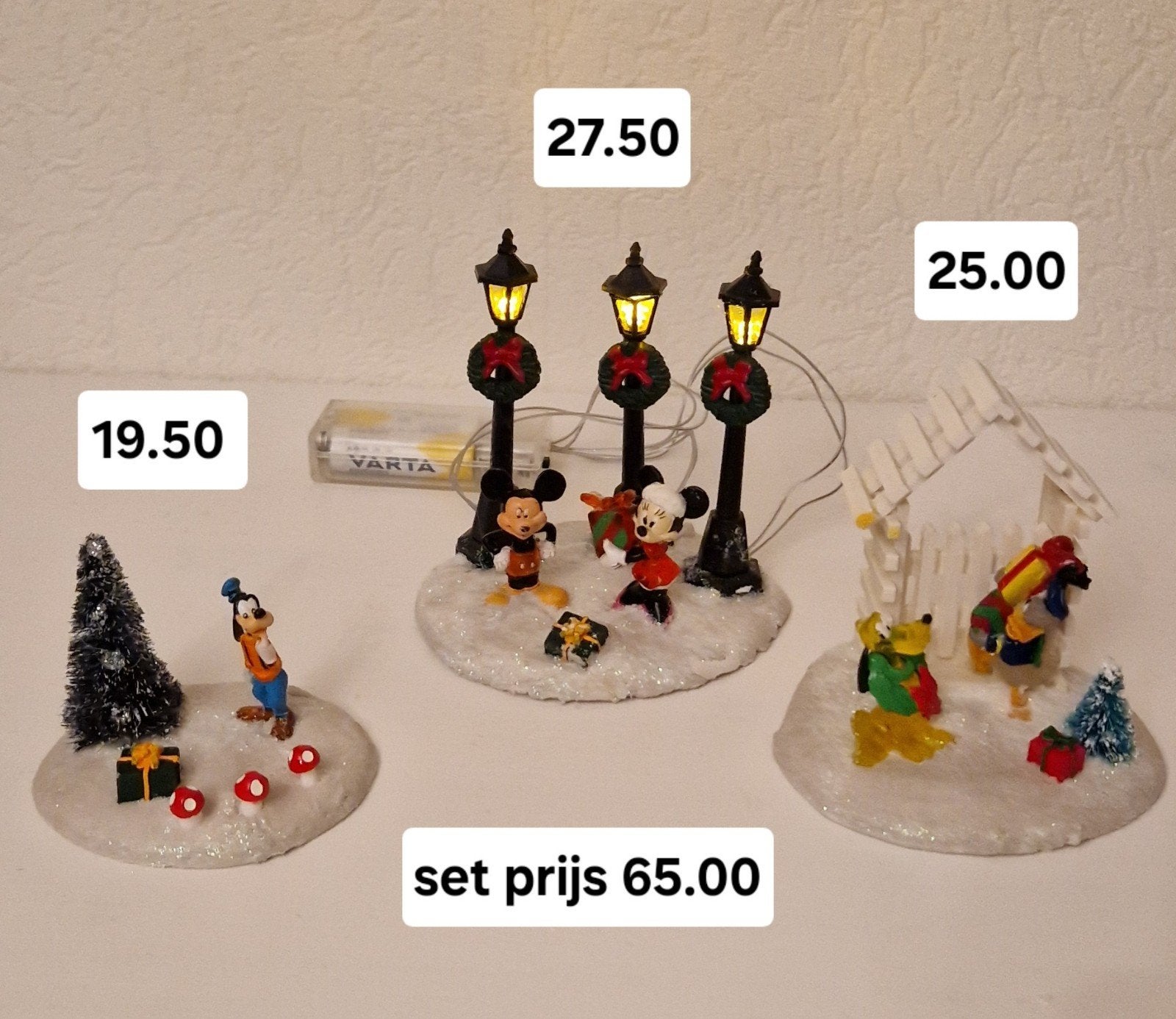 DISNEY beeldjes, Verzamelen, Disney, Ophalen of Verzenden, Mickey Mouse, Zo goed als nieuw, Beeldje of Figuurtje