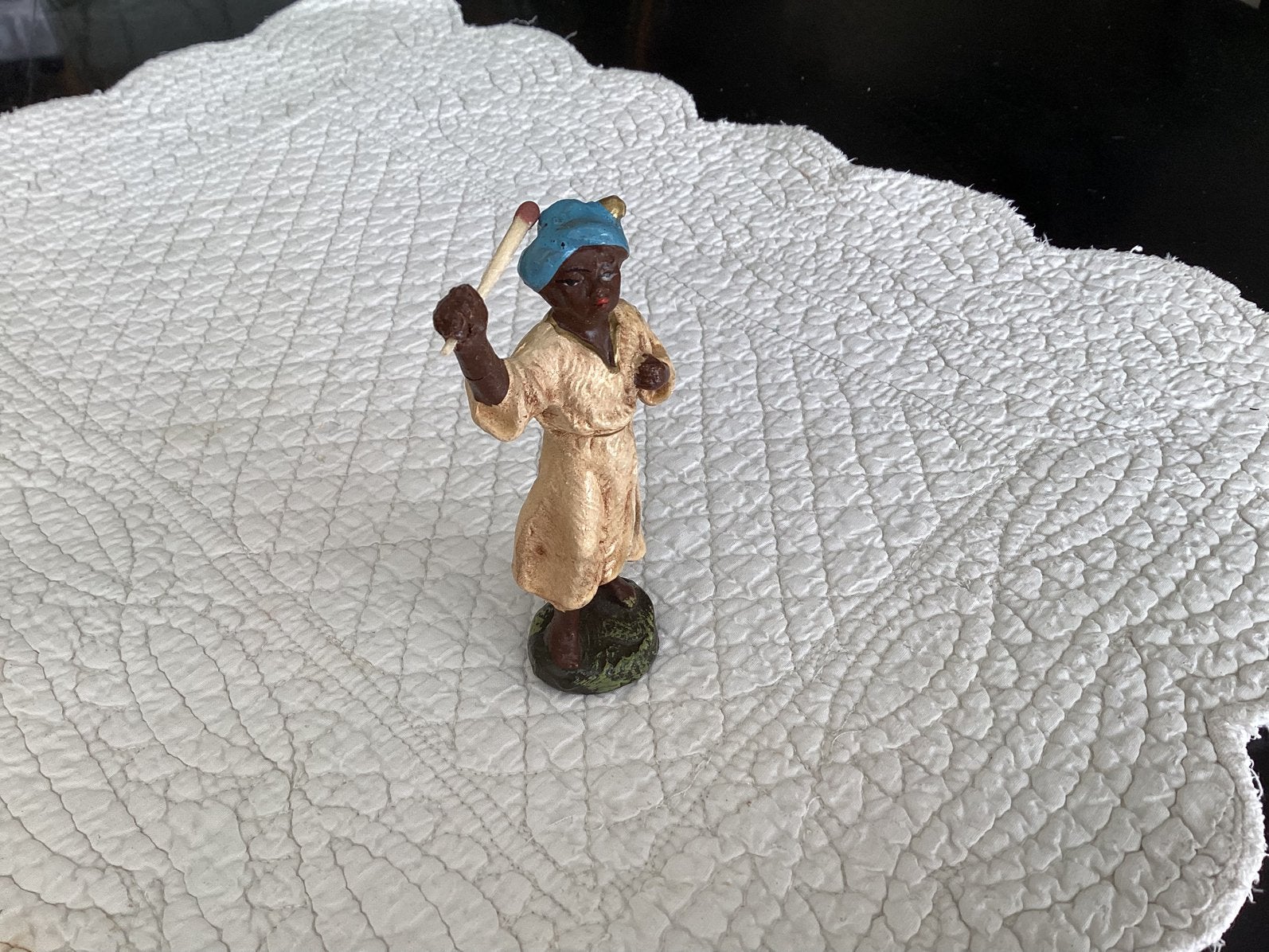 ****  WEENS MINIATUUR  BRONS een KAMEEL DRIJVER - tje  ****, Ophalen of Verzenden, Zilver