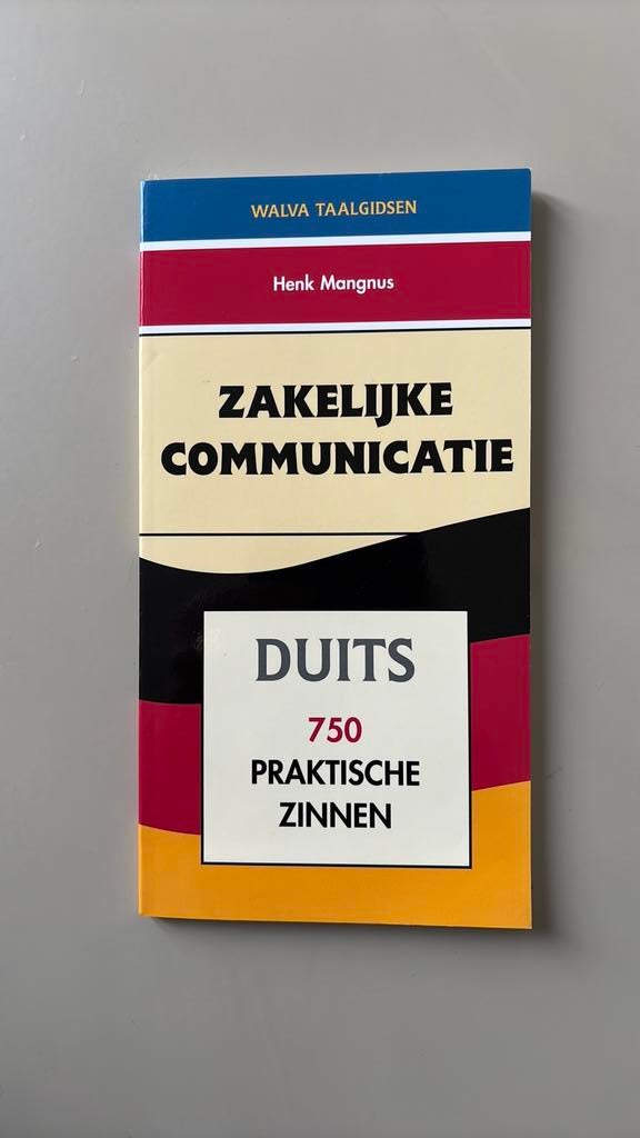 H. Mangnus - Zakelijke communicatie Duits, Boeken, Schoolboeken, Nieuw, Nederlands, Overige niveaus, Verzenden