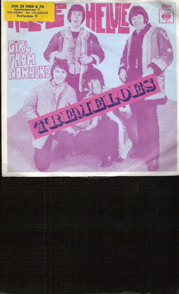 Tremeloes - Helule Helule & Girls From Nowhere-1968 -Holland, Ophalen, Gebruikt, Pop
