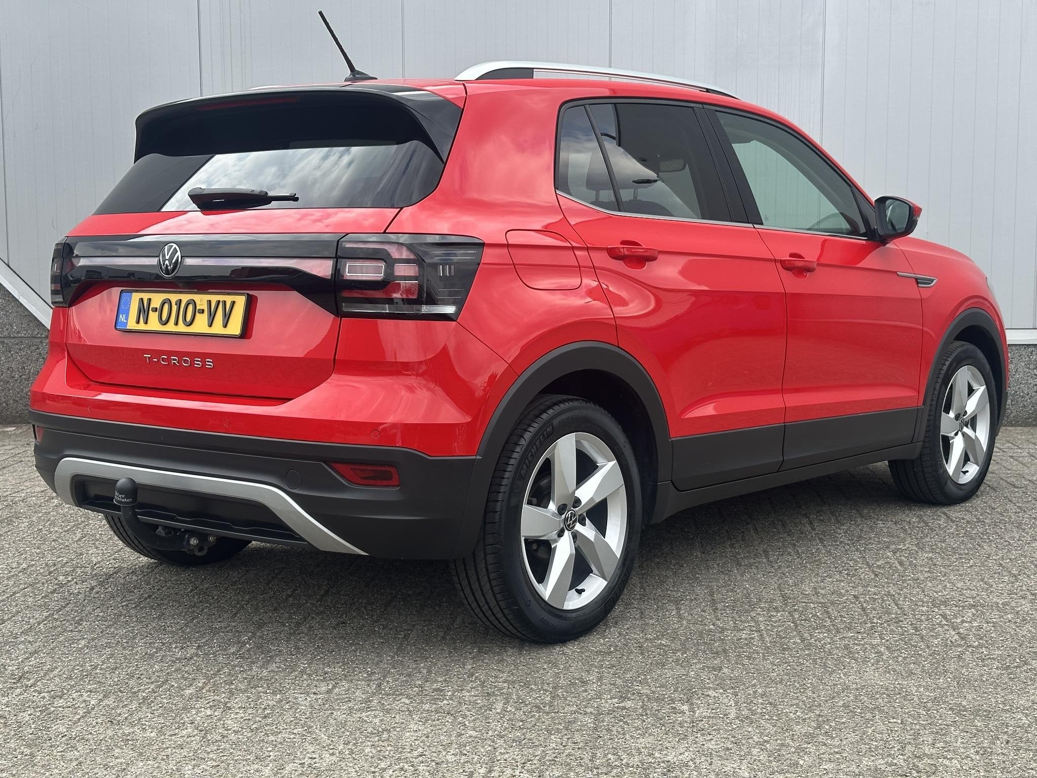 Volkswagen T-Cross 1.0 TSI Life Business / Automaat / trekha, Auto's, Volkswagen, Gebruikt, Euro 6, Bedrijf, Grijs