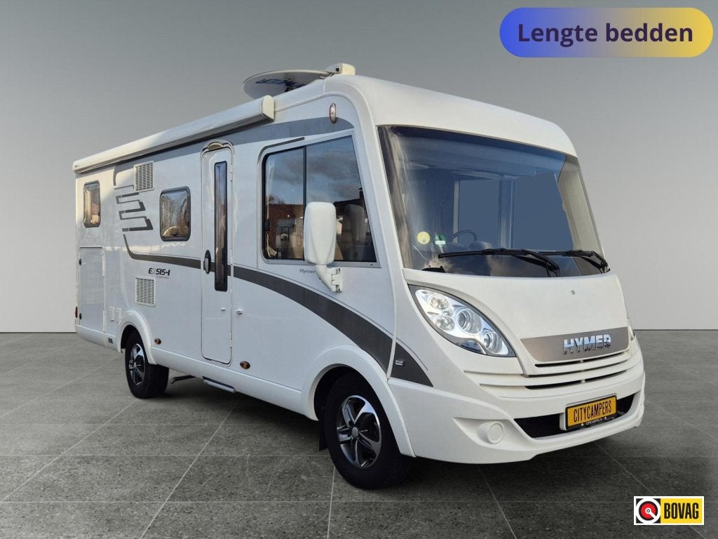 Hymer Exsis 578 Lengtebedden / Hefbed, Caravans en Kamperen, Campers, Integraal, Standaard zit, Ringverwarming, Fiat