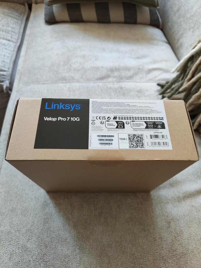 Linksys Velop Pro 7 10G - Nieuw in doos, Ophalen of Verzenden, Nieuw, Router, Linksys