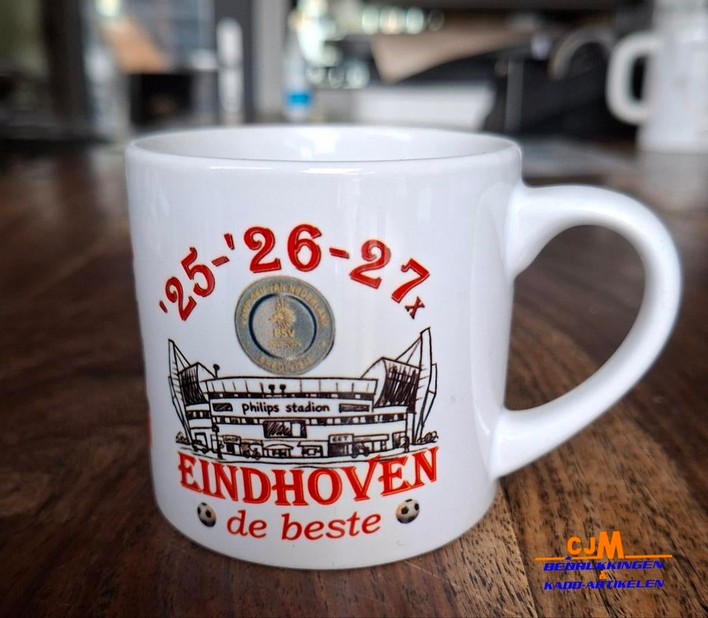 PSV Kampioen 2025-2026 Mokken, Kleding & Kado-artikelen, Ophalen of Verzenden, Nieuw