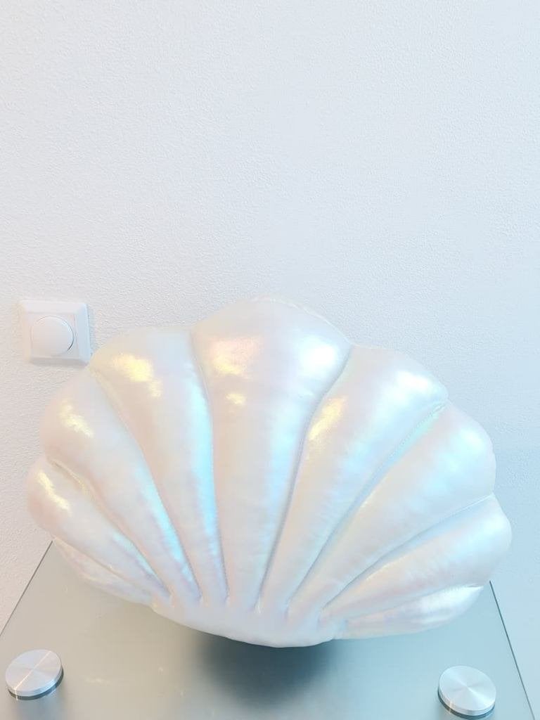 Luxe Schelp Sierkussen / Decoratief Sierkussen, Ophalen, Overige merken, Sierkussen, Overige vormen