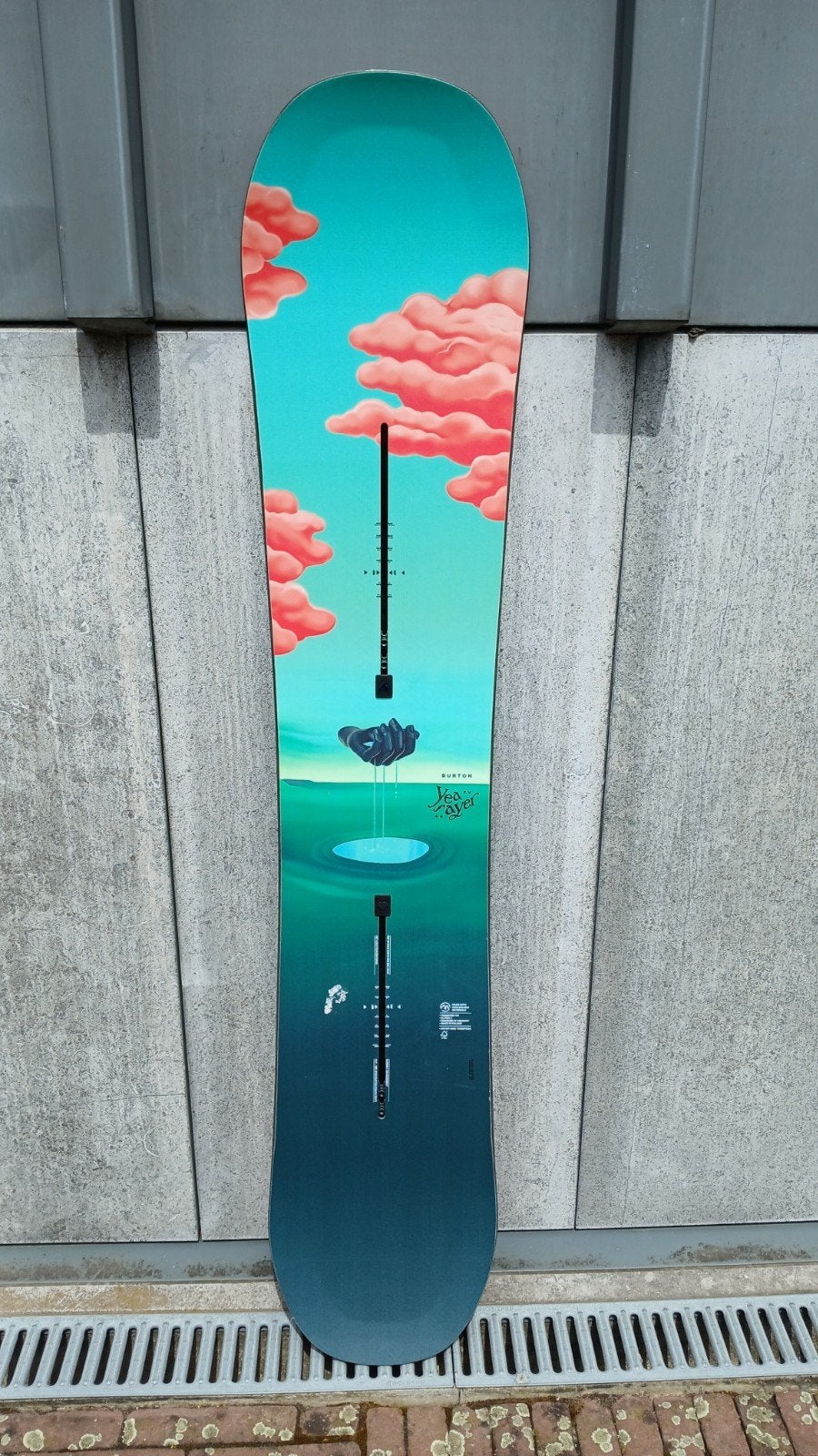 Burton Yeasayer snowboard, Sport en Fitness, Board, Ophalen of Verzenden, Zo goed als nieuw, Nb