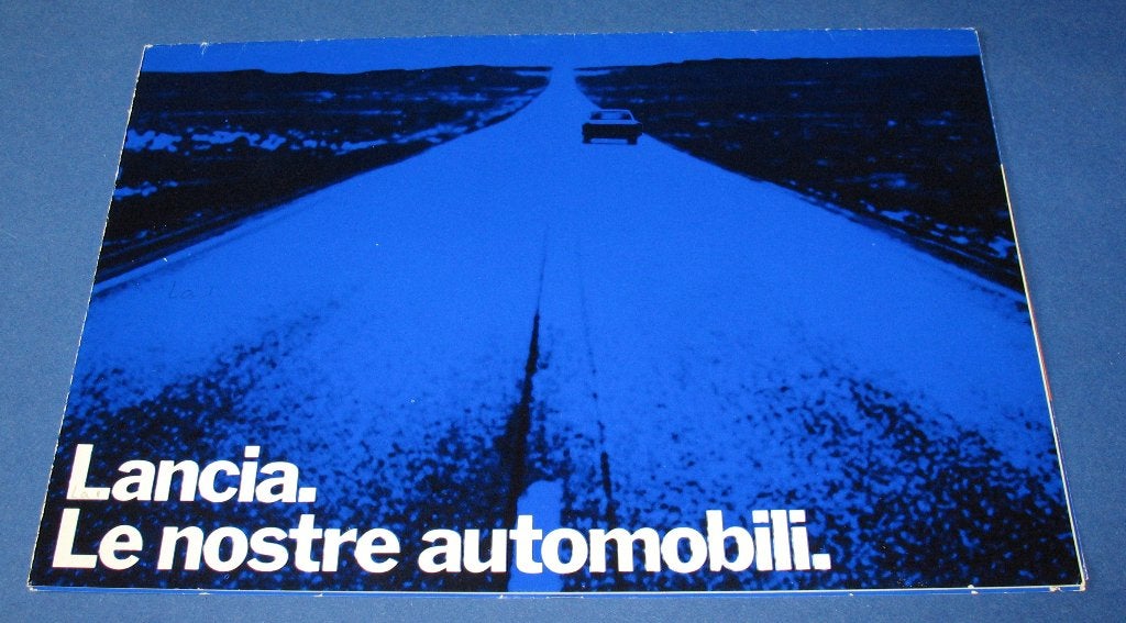 Folder autofolder Lancia le nostre automobili beta saloon, Boeken, Auto's | Folders en Tijdschriften, Ophalen of Verzenden, Gelezen