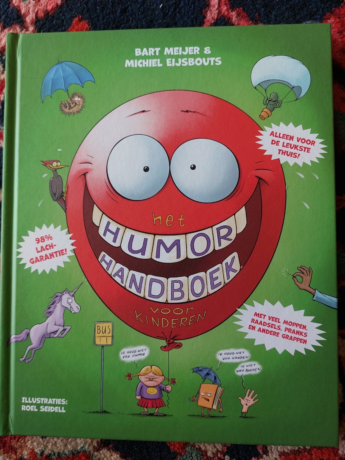Het Humor Handboek - Bart Meijer & Michiel Eijs, Ophalen of Verzenden, Zo goed als nieuw, Bart Meijer & Michiel Eijsbouts, Moppen