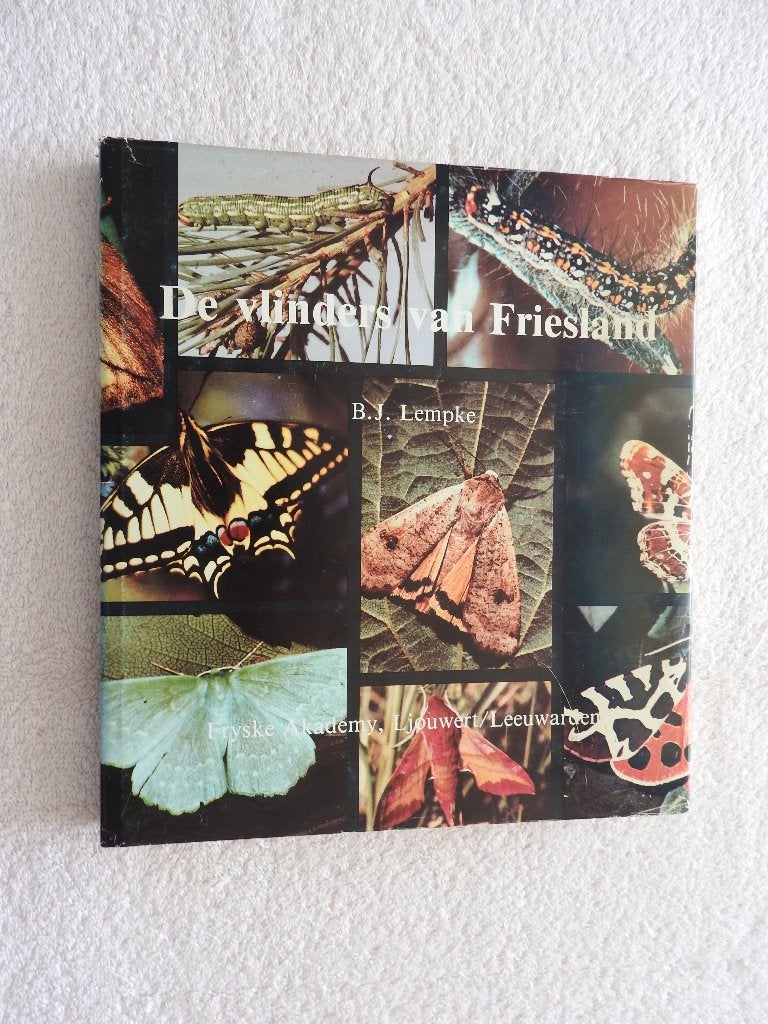 De vlinders van Friesland - B.J. Lempke, Ophalen of Verzenden, Zo goed als nieuw, Overige onderwerpen