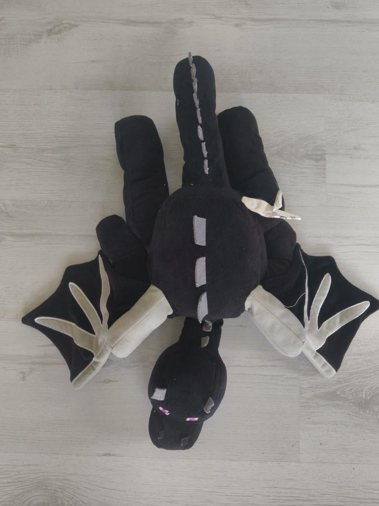 Minecraft Enderdraak knuffel, Overige merken, Overige karakters, Overige typen, Zwart