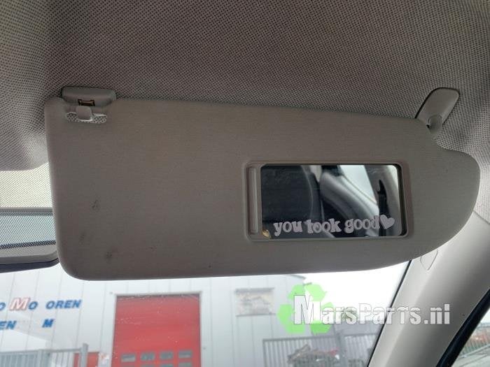 Zonneklep van een Seat Ibiza, Auto-onderdelen, Interieur en Bekleding, Gebruikt, -, -, Ophalen of Verzenden