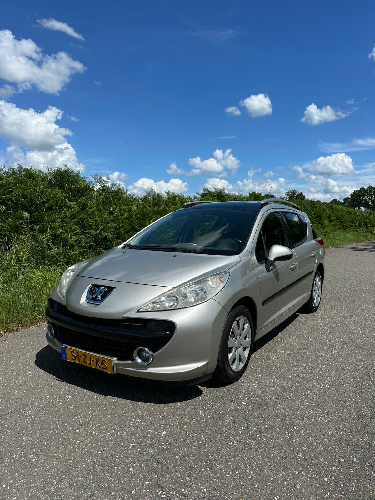 Peugeot 207 1.4 VTI 16V SW 2008 Grijs, Auto's, Peugeot, Particulier, Benzine, C, Stationwagon, Handgeschakeld, Origineel Nederlands