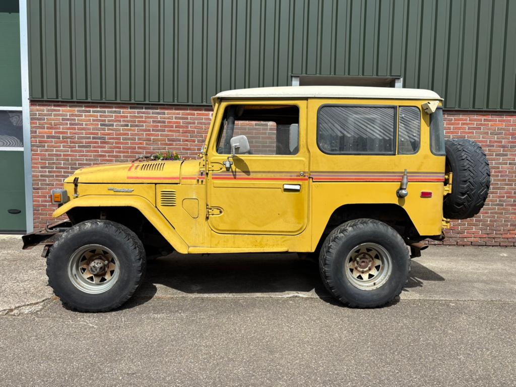 Toyota Landcruiser FJ40 1978 ORIGINELE LAK GEEN ROEST, Geel, Handgeschakeld, Particulier, Toyota