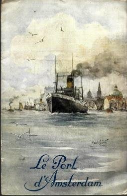Le port d'Amsterdam (1928), Verzenden, Zo goed als nieuw