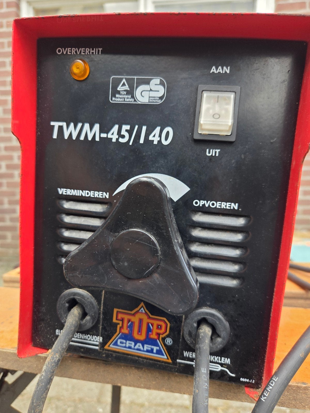 TIP CRAFT TWM-45/140 Lasapparaat - Gebruikt, Ophalen, Gebruikt, Minder dan 150 ampère, Elektroden