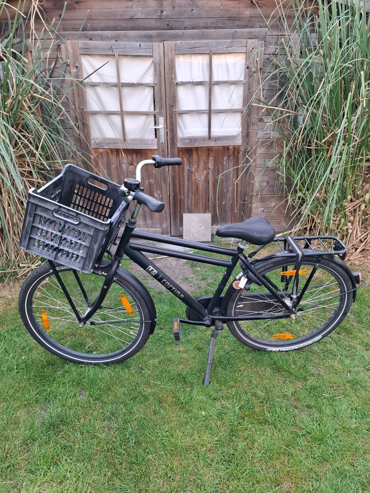 Cortina U4 Transportfiets - Zwart, 3 versnellingen, Ophalen, Gebruikt, Overige merken