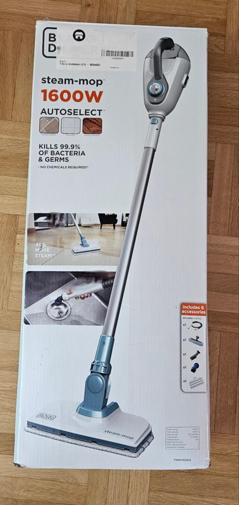 Black & Decker FSMH1300FX 10-in-1 Stoomreiniger, Ophalen of Verzenden, Gebruikt, Stoomreiniger