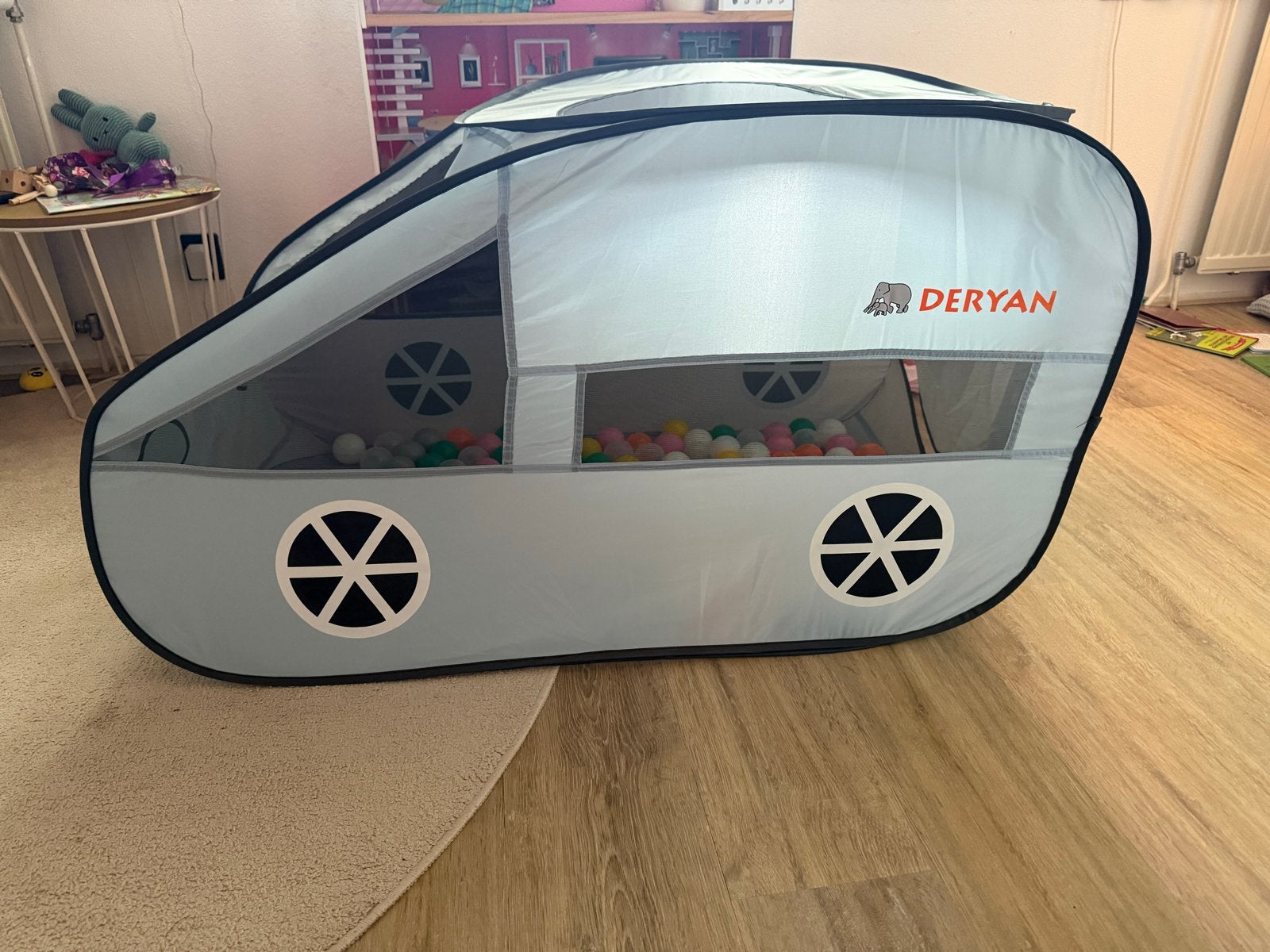 Deryan Auto Ballenbak Pop-up Tent met Ballen, Ophalen of Verzenden, Gebruikt, Jongen of Meisje
