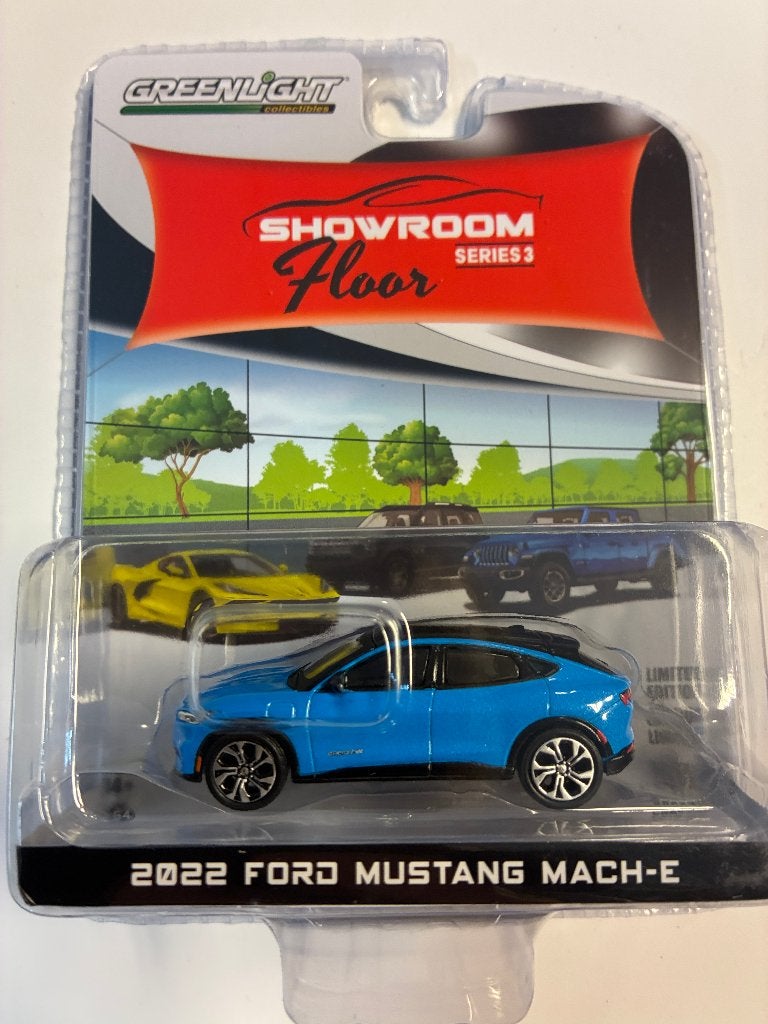 88642: Ford Mustang Mach-E - 2022 - Greenlight 1:64, Auto, Nieuw, Ophalen of Verzenden, Bachsatztstr. 54 D 72131 Ofterdingen, Germany