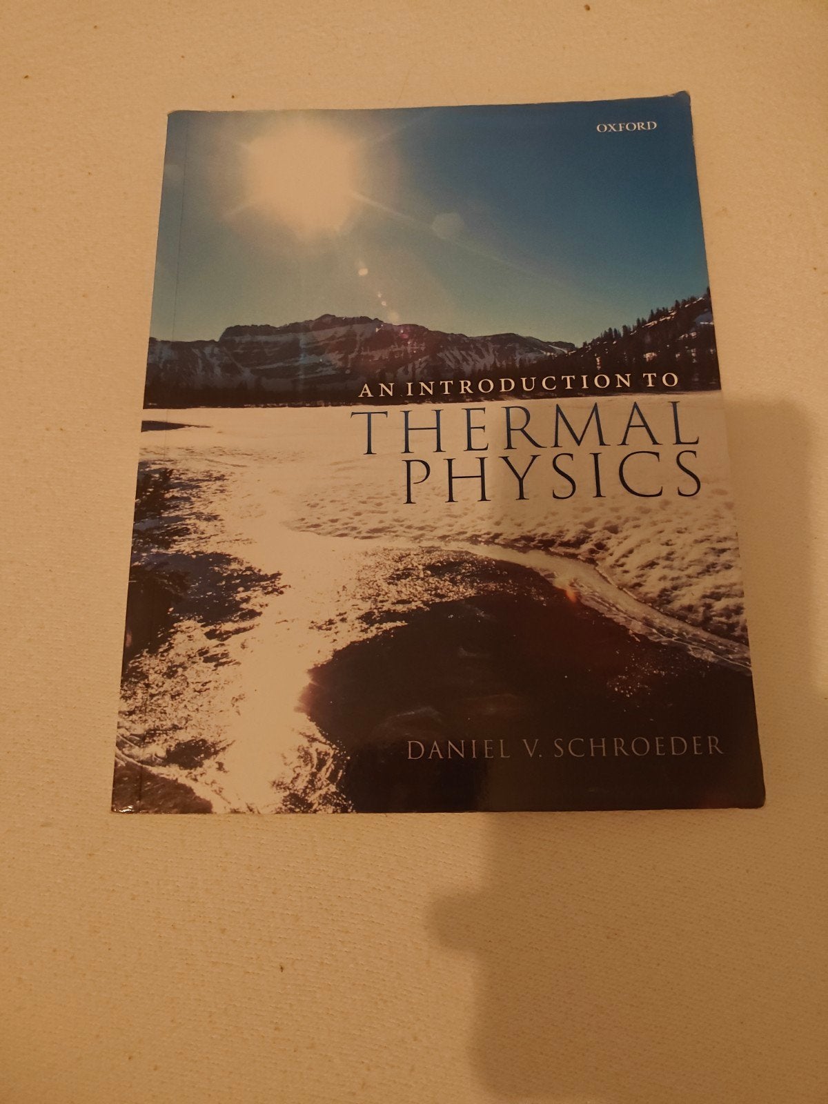 An Introduction to Thermal Physics - Daniel V. Schroeder, Boeken, Studieboeken en Cursussen, Daniel V. Schroeder, Ophalen of Verzenden