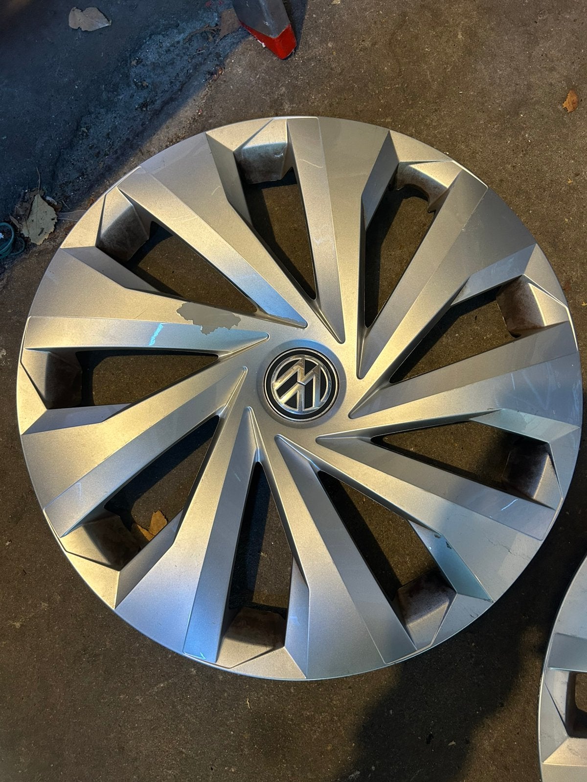 Volkswagen polo wieldoppen 15 inch, Ophalen, Zo goed als nieuw