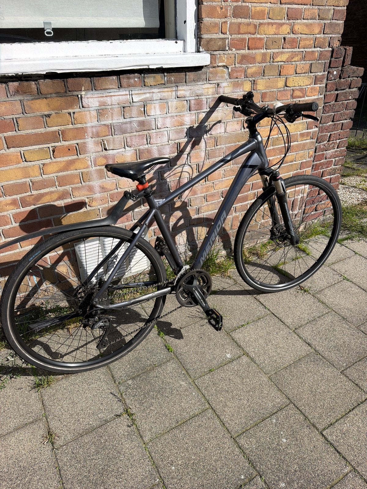 Merida Crossway 500 Urban Mountainbike - Mooie staat, 28 inch, Vering, Zo goed als nieuw, Meer dan 20 versnellingen