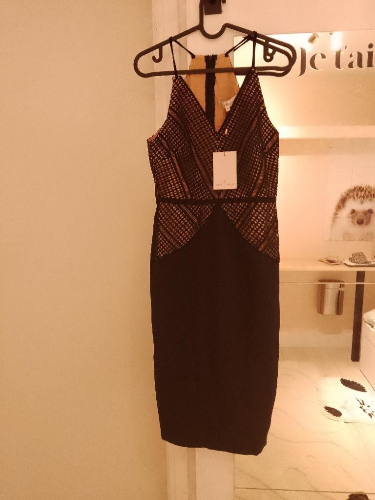 Avond jurk Maria Tailor maat 34 xs, Galajurk, Zwart, Maria Tailor, Ophalen of Verzenden