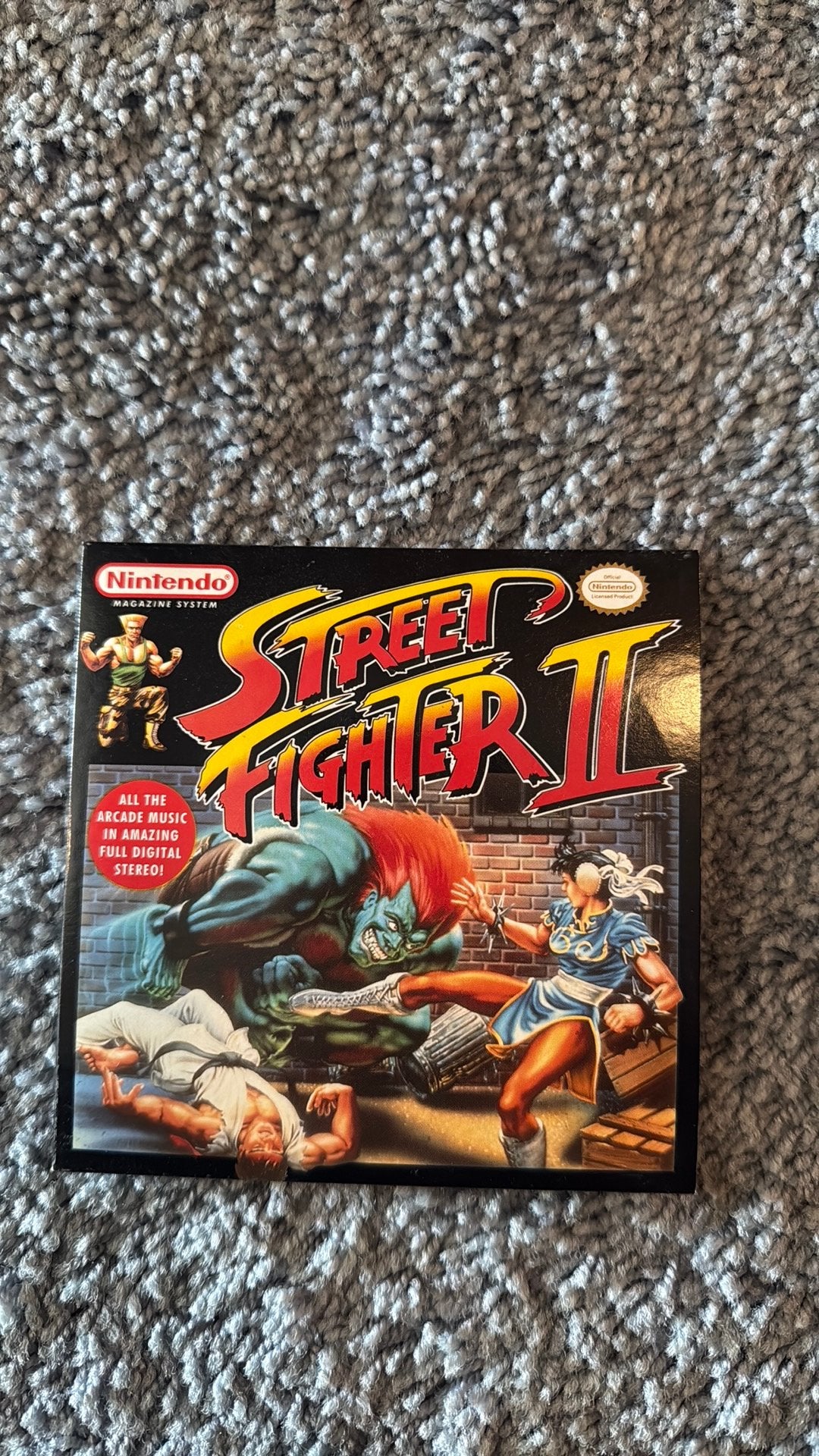 Nintendo Magazine System Street Fighter II Music CD, Vechten, 2 spelers, Ophalen of Verzenden, Zo goed als nieuw