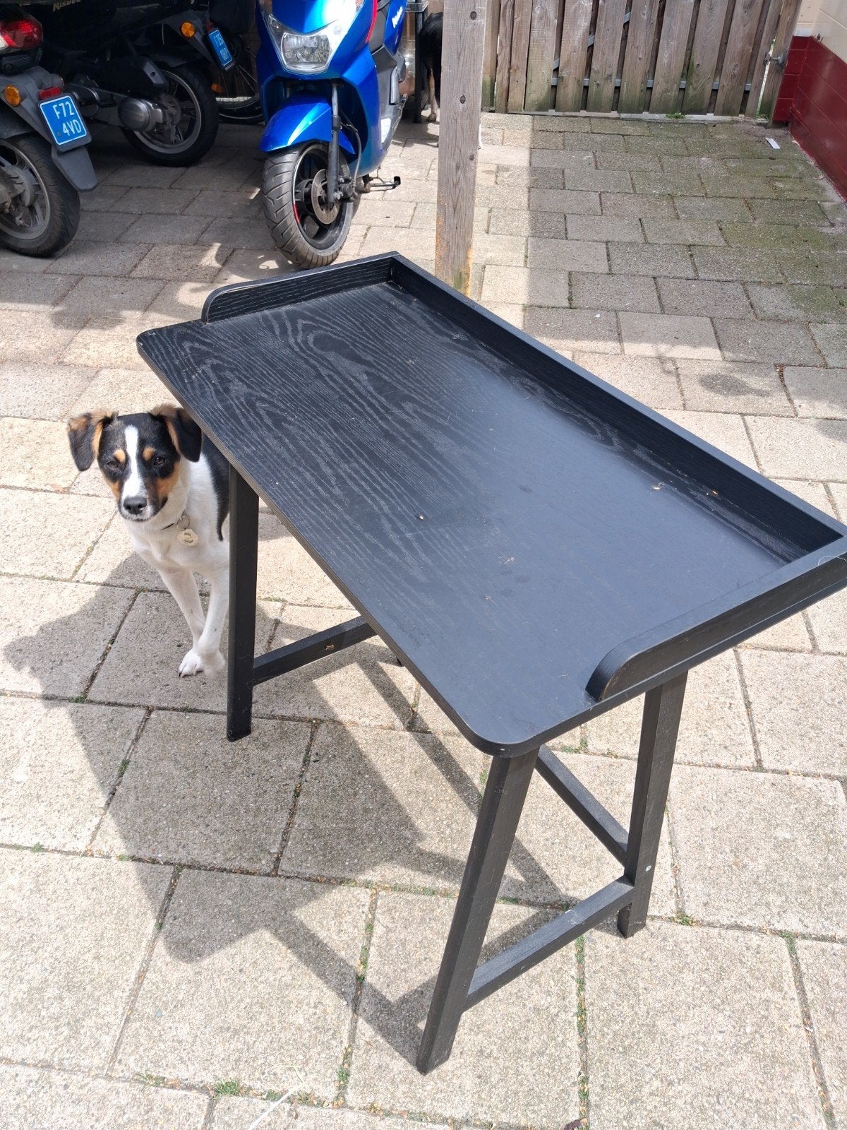 Bijzettafel voor meerdere doeleinden - Zeist, Ophalen, Gebruikt, Rechthoekig, Hout