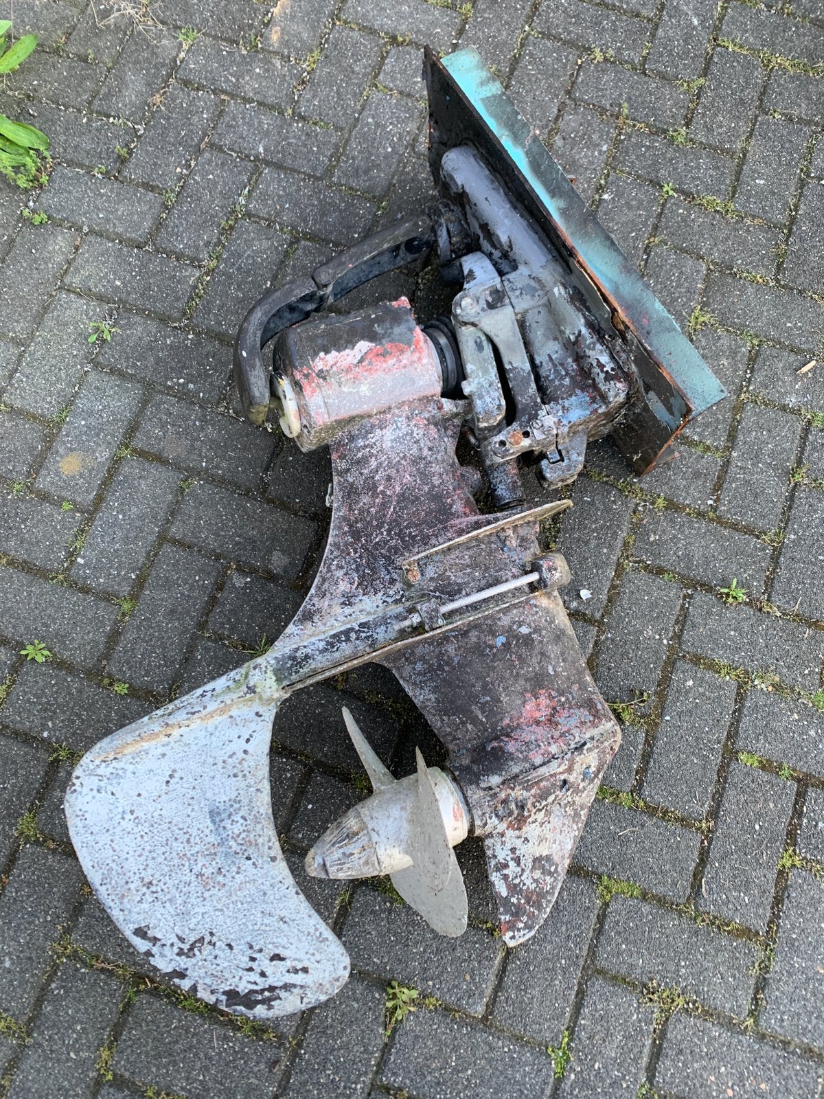 Perkins / OMC staartstuk sterndrive, Watersport en Boten, Ophalen, Gebruikt, Motor en Techniek