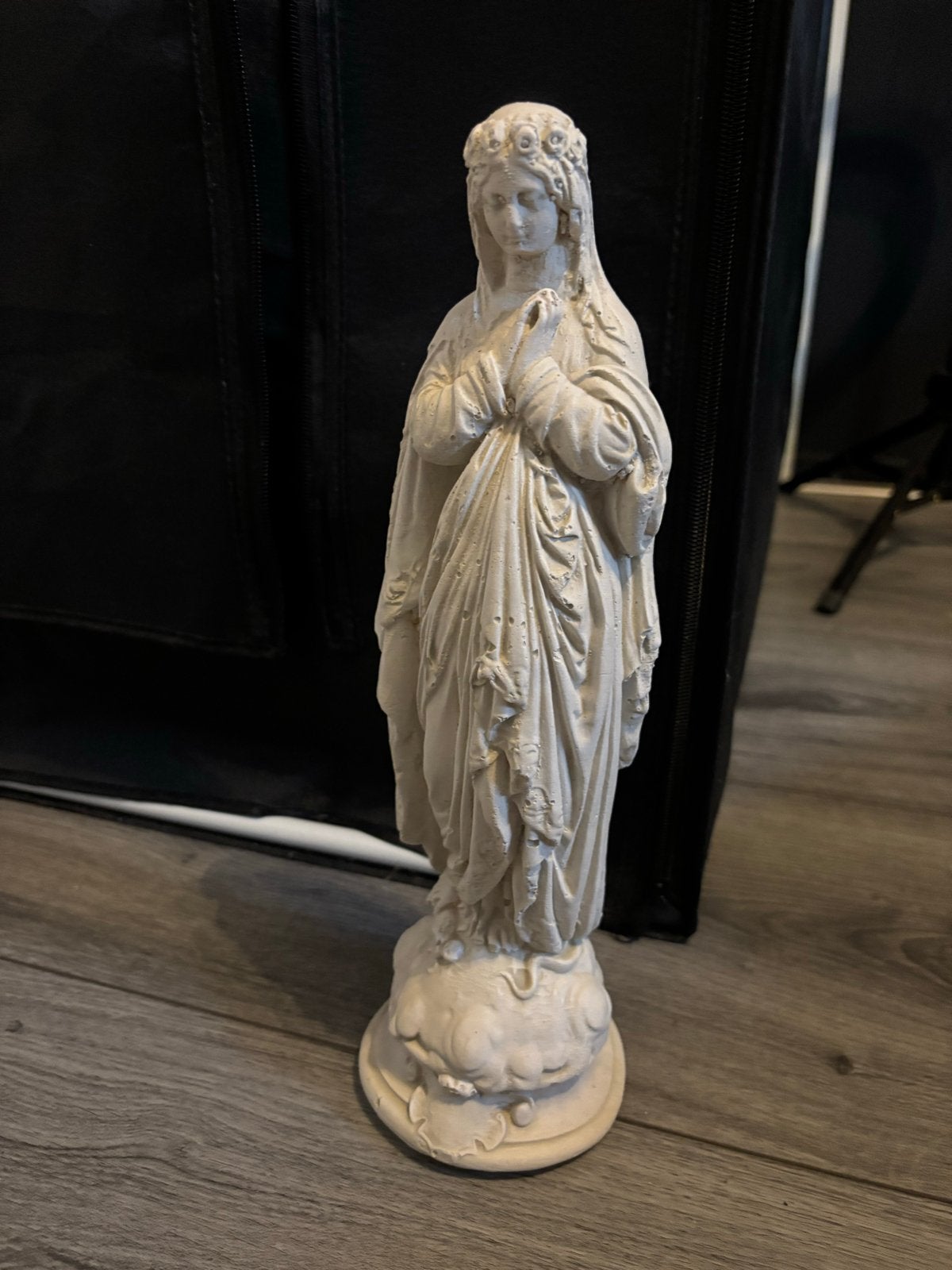 Beeldje Heilige Maria - Religieuze Decoratie van gips, Ophalen, Beeld(je)