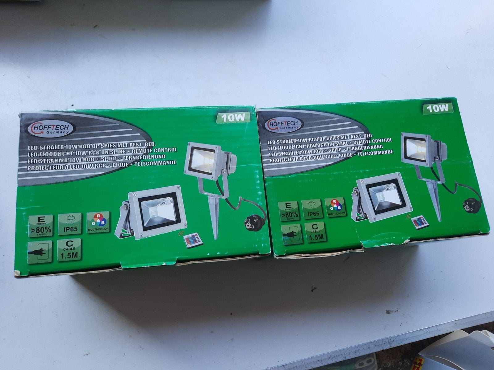hofftech led straler met afstandbediening verschillende kleu, Ophalen, Nieuw, Minder dan 50 watt
