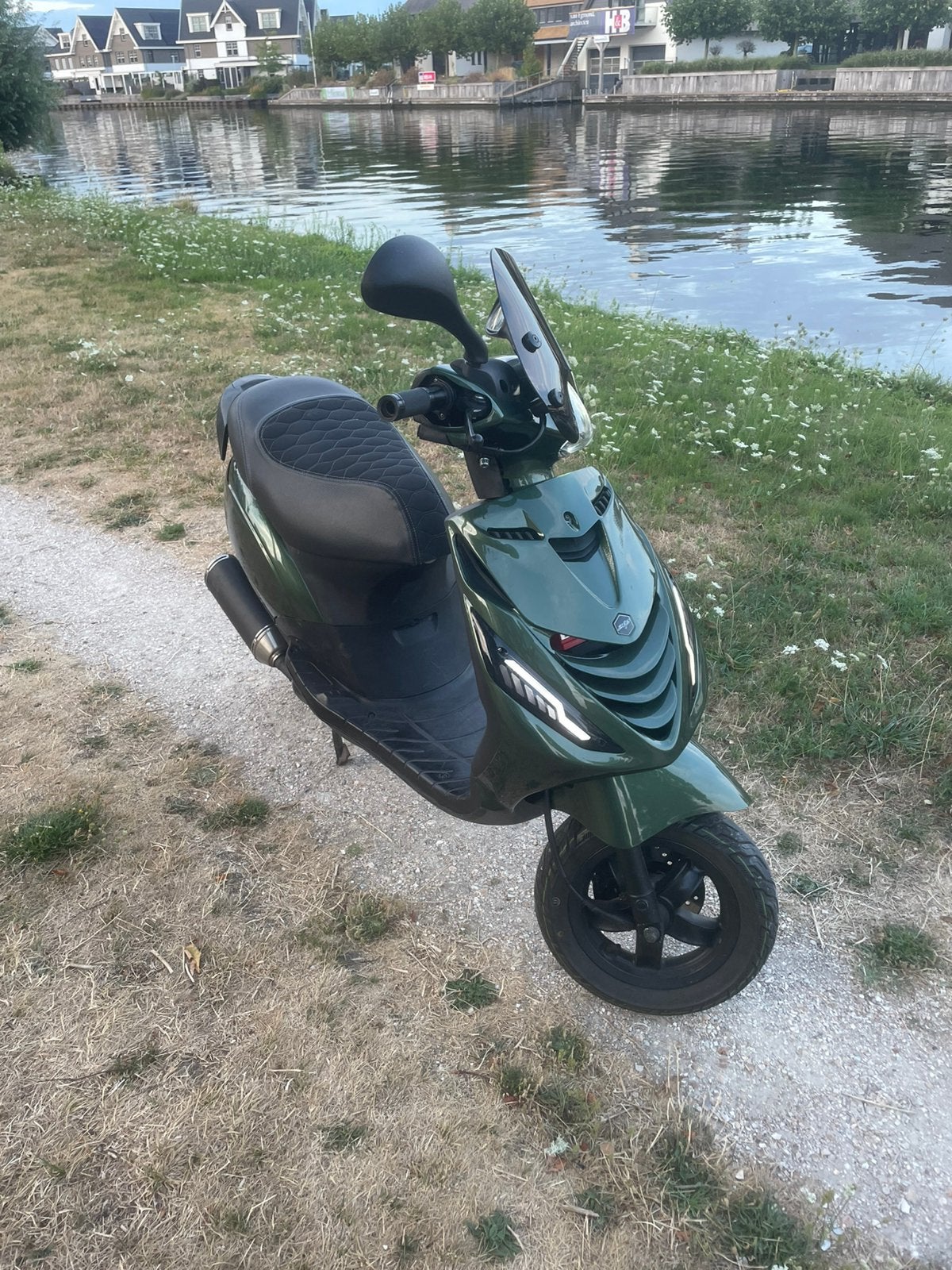 Piaggio Zip iGet 50cc custom, Ophalen, Maximaal 45 km/u, Zip, Zo goed als nieuw