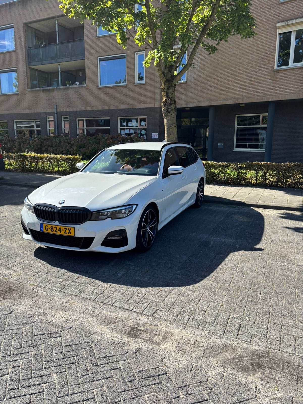 BMW 3-Serie 330i 258pk Aut 2020 Wit, Auto's, BMW, Automaat, 1998 cc, Achterwielaandrijving, 4 cilinders