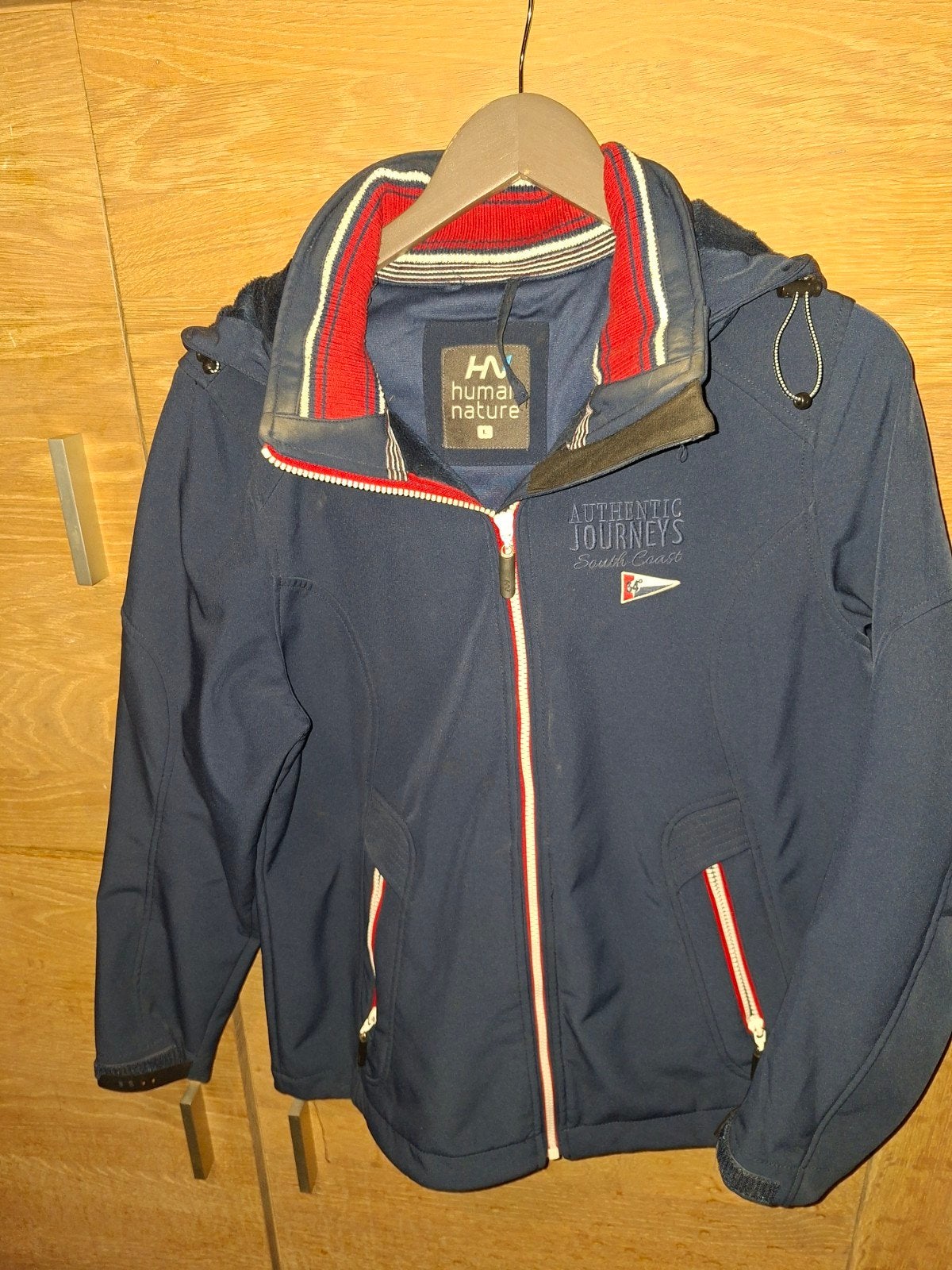 Human Nature Softshell Jas Maat L, Kleding | Dames, Blauw, Maat 42/44 (L), Ophalen of Verzenden, Human Nature