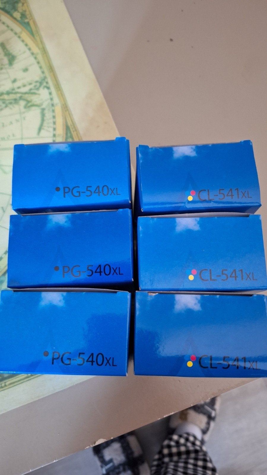 Canon PG-540XL & CL-541XL Inktcartridges - Set van 6, Computers en Software, Ophalen of Verzenden, Nieuw, Cartridge, Canon