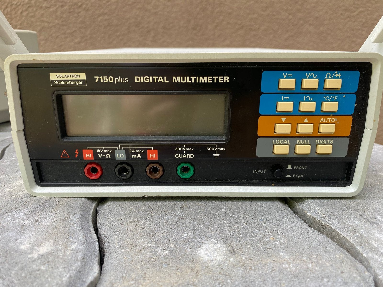 Solartron Schlumberger 7150 plus Digitale Multimeter, Ophalen of Verzenden, Gebruikt, Multimeter