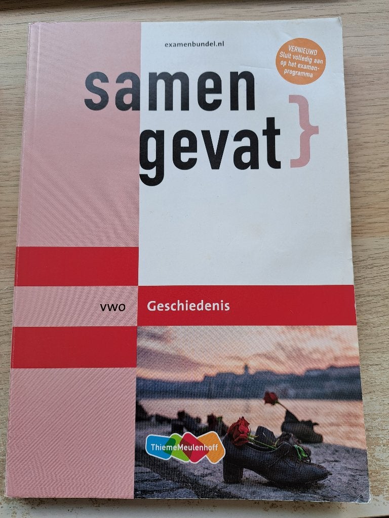 Samengevat vwo geschiedenis, VWO, Geschiedenis, ThiemeMeulenhoff, Ophalen of Verzenden