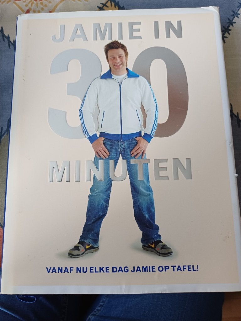 Jamie Oliver 30 minuten Hardcover, Boeken, Ophalen, Gelezen, Jamie Oliver, Overige gebieden