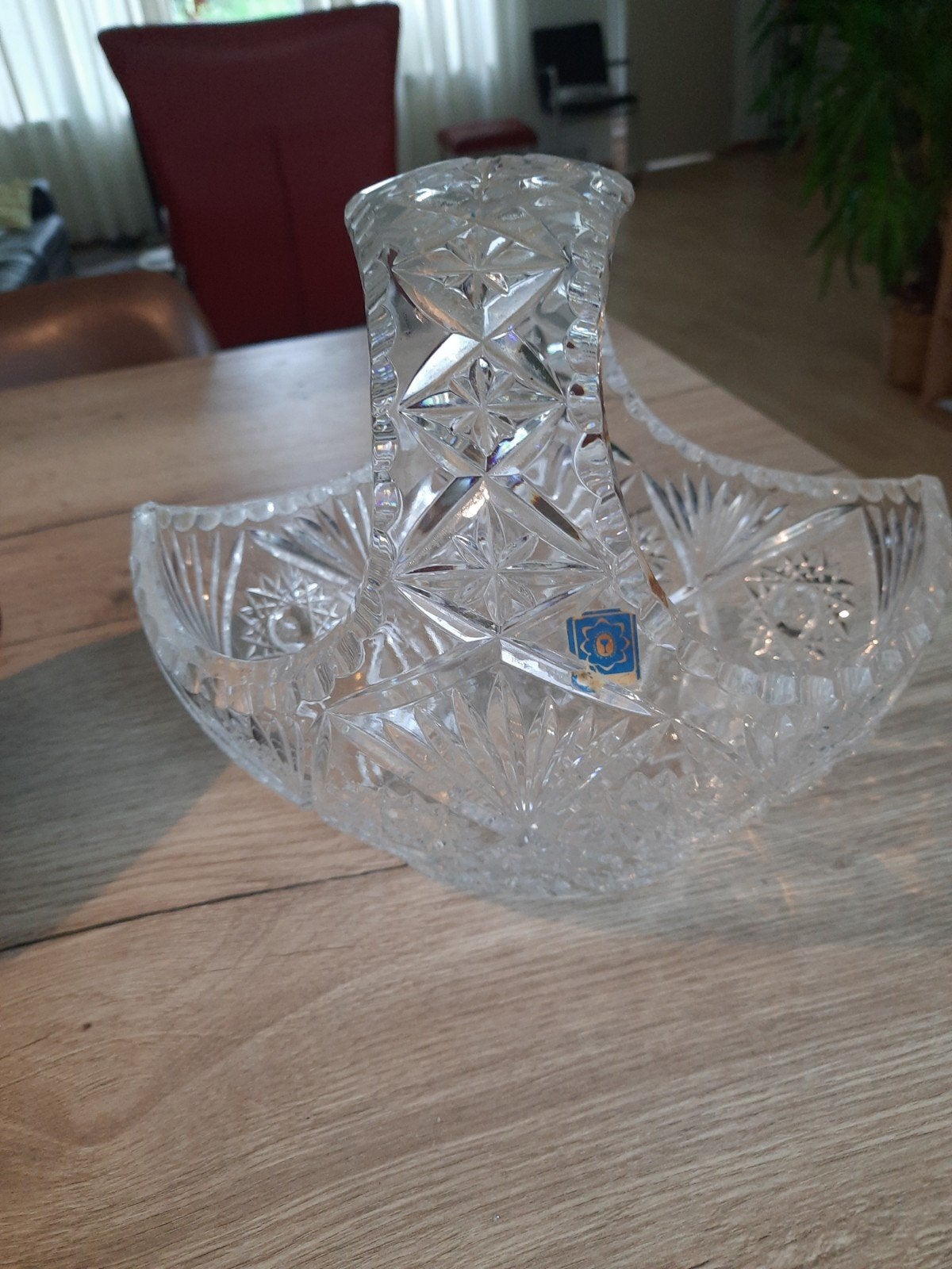 Boheems kristallen mand - zwaar en helemaal gaaf, Antiek en Kunst, Antiek | Glas en Kristal, Ophalen