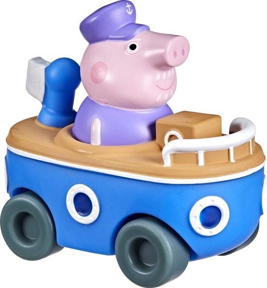 Peppa Pig: Mini voertuigen 8 cm: Opa Pig, ., Jongen of Meisje, Nieuw, Ophalen of Verzenden