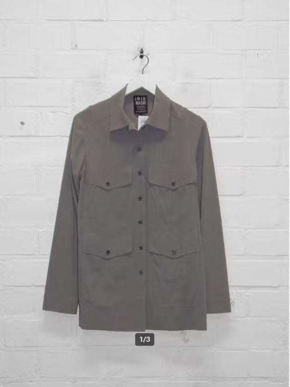 Irie Wash - Prachtig jasje travelstof maat L - Nieuw €395, Irie Wash, Beige, Maat 42/44 (L), Nieuw