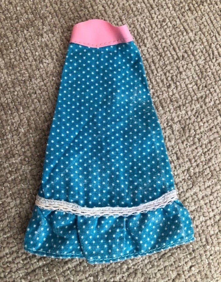 Zeldzame Vintage Barbie Rok - Polka Dot (1974-1976), Ophalen of Verzenden, Zo goed als nieuw