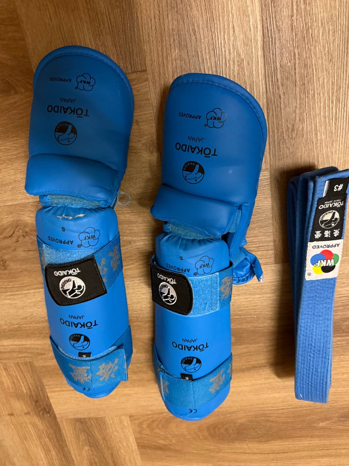 Karate beschermingsset (Adidas, Tokaido, Joya), Vechtsportbescherming, Ophalen of Verzenden, Zo goed als nieuw, Karate