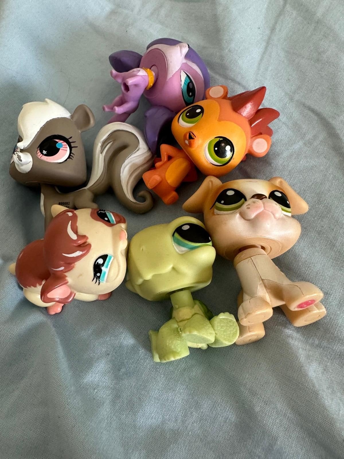 LPS Littlest Pet Shop Figuren Collectie (6 stuks), Kinderen en Baby's, Speelgoed | Overig, Ophalen of Verzenden, Gebruikt, Jongen of Meisje