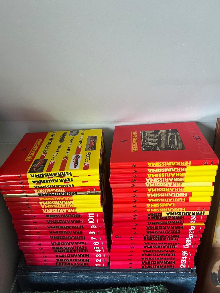 Ferrarissima complete serie, Ophalen, Zo goed als nieuw, Ferrari