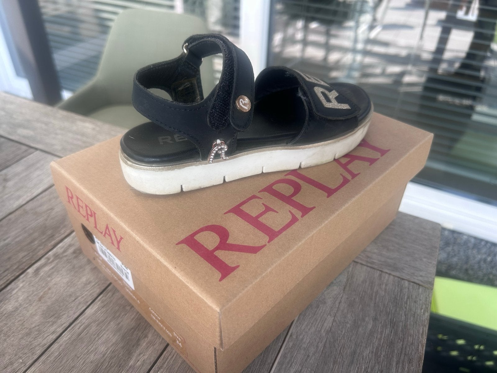 Replay sandalen maat 32 - Zo goed als nieuw, Ophalen of Verzenden, Zo goed als nieuw, Jongen of Meisje, Schoenen